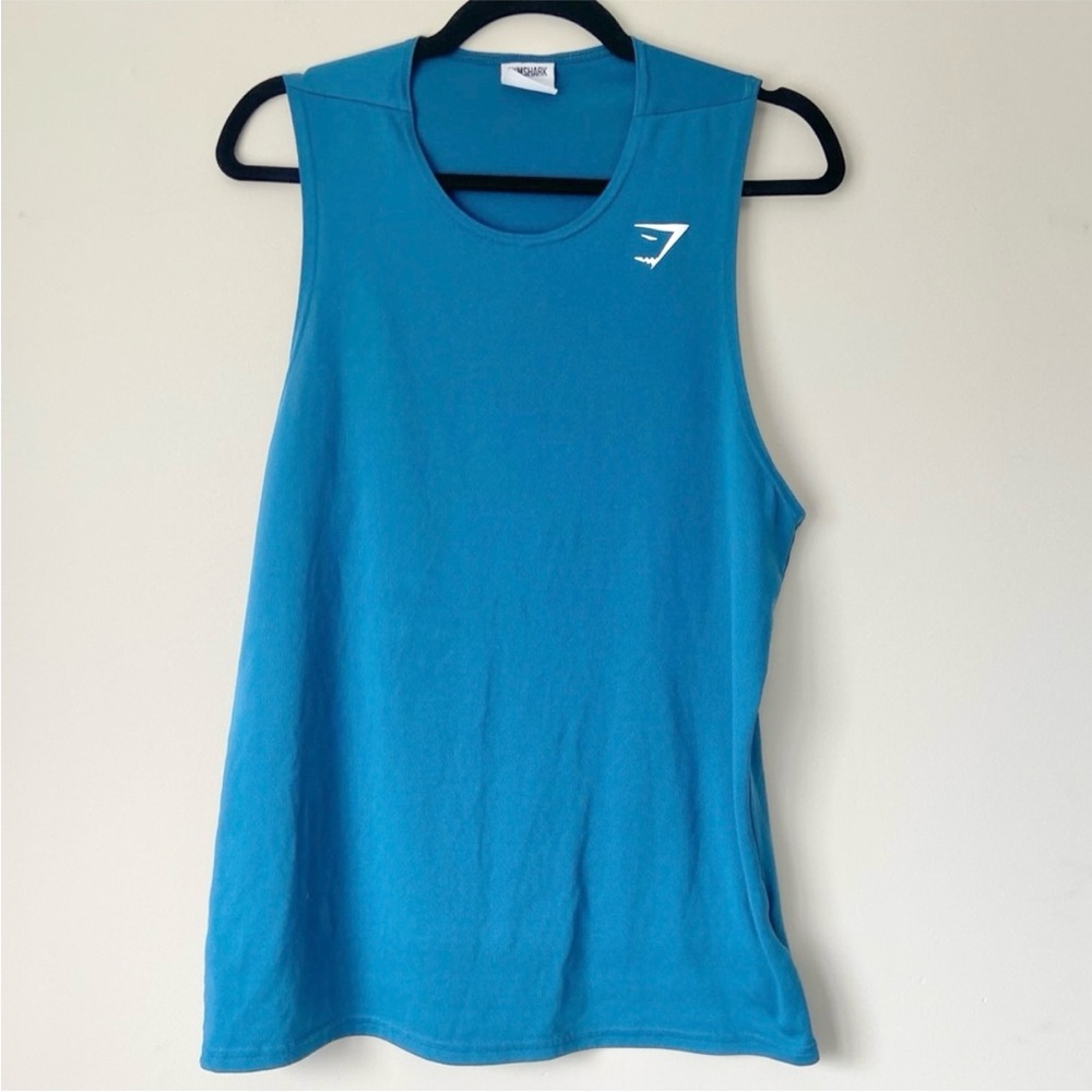 Gymshark Women’s Training Drop Arm Sleeveless Tank Teal Size Medium